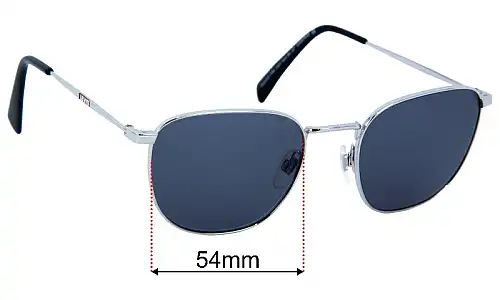 Levi's Levi Sun Rx Replacement Lenses 54mm wide 