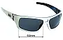 Sunglass Fix Lentes de Repuesto para Liive Vision - 64mm Wide 