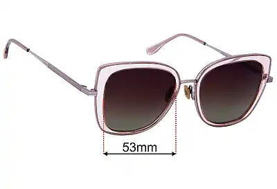 Maui Jim MJ843 Violet Lake Ersatzgläser 53mm wide 
