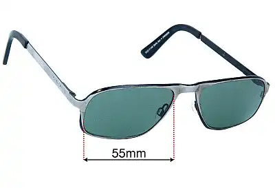 Osiris Sun 4 Replacement Lenses 55mm wide 