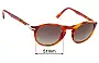 Persol 3204-S Replacement Lenses 51mm wide 