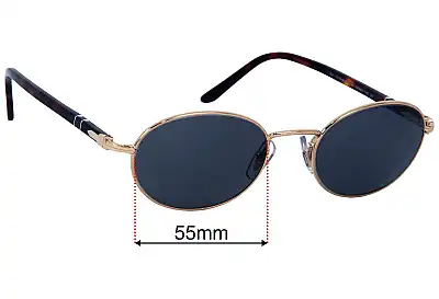 Persol Ida 1018-S Replacement Lenses 55mm wide 