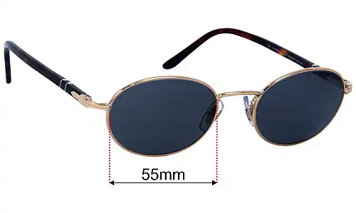 Persol Ida 1018-S Replacement Lenses 55mm wide 