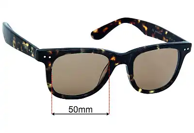 Polaroid X8400B Replacement Lenses 50mm wide 