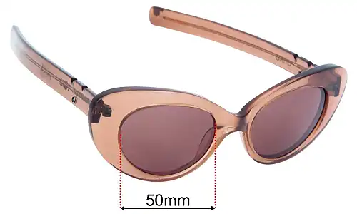 Sunglass Fix Replacement Lenses for POMS + PARED Gatto 50mm  