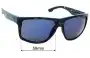 Sunglass Fix Replacement Lenses for Quiksilver Transmission - 59mm Wide 