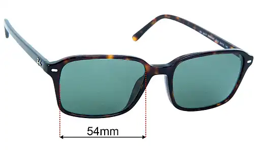 Ray-Ban RB5431F Raimond Lentes de Repuesto 56mm wide 