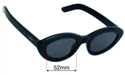 Retro Super Future Cocca Verres de Remplacement 52mm wide 