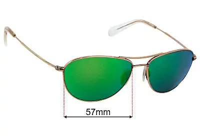 Rio Ray Sarasota Replacement Lenses 57mm wide 