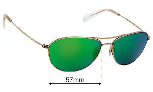 Rio Ray Sarasota Replacement Lenses 57mm wide 