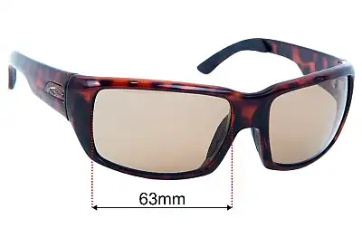 Smith Backdrop Replacement Lenses 63mm wide 