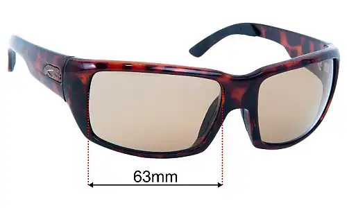 Smith Evolve Backdrop Replacement Lenses 63mm wide 