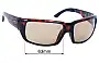 Sunglass Fix Replacement Lenses for Smith Backdrop - 63mm Wide 