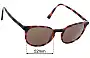 Sunglass Fix Replacement Lenses for Specsavers Rasboras Sun Rx - 52mm Wide 