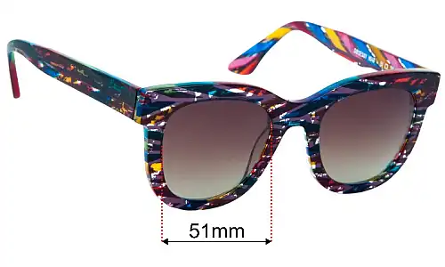 Thierry Lasry Obsessy Replacement Lenses 51mm wide 