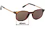 Sunglass Fix Replacement Lenses for Tom Ford Max TF126 - 48mm Wide 