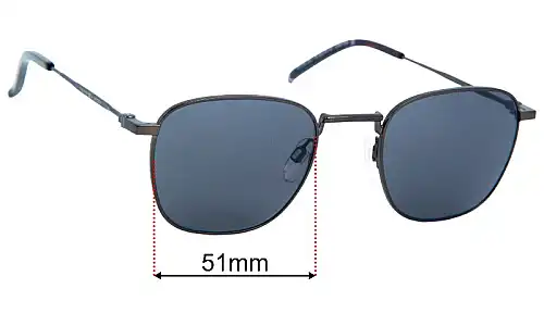 Tommy Hilfiger TH Sun Rx 49 Replacement Lenses 51mm wide 