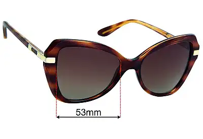 Vogue VO5479-S Replacement Lenses 53mm wide 