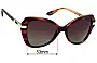 Sunglass Fix Replacement Lenses for Vogue VO5479-S - 53mm Wide 