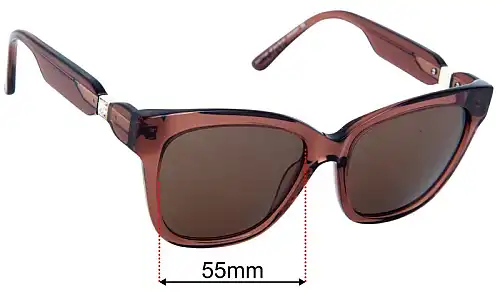 Alex Perry AP Sun Rx 65 Replacement Lenses 55mm wide 