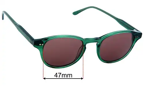 Bailey Nelson Shelby Lentes de Repuesto 47mm wide 