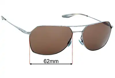 Barton Perreira Voyeur Replacement Lenses 62mm wide 
