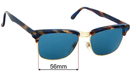 Bolle 1471 Lentes de Repuesto 56mm wide 