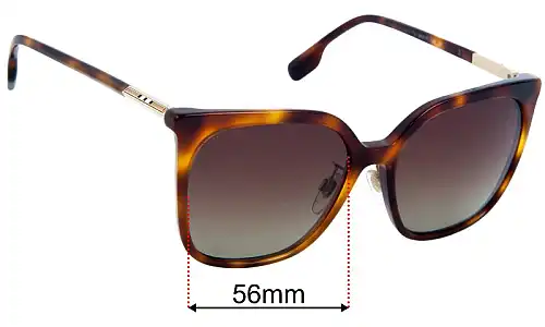 Burberry B 4247-F Emily Replacement Lenses 56mm wide 