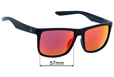Dragon Meridien LL H2O Replacement Lenses 57mm wide 