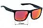 Sunglass Fix Replacement Lenses for Dragon Meridien LL H2O - 57mm Wide 