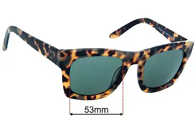 Dragon DR46509 Waverly Replacement Lenses 53mm wide 