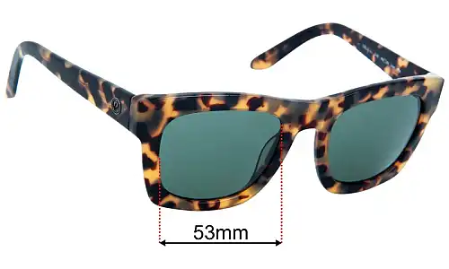 Dragon DR46509 Waverly Replacement Sunglass Lenses 53mm 