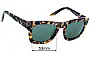Sunglass Fix Replacement Lenses for Dragon DR46509 Waverly - 53mm Wide 