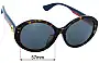 Sunglass Fix Replacement Lenses for Gucci GG0279SA - 57mm Wide 