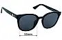 Sunglass Fix Replacement Lenses for Gucci GG1122SA - 56mm Wide 