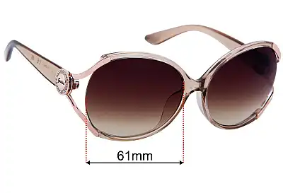 Guess GF6099 Lentes de Repuesto 61mm wide 