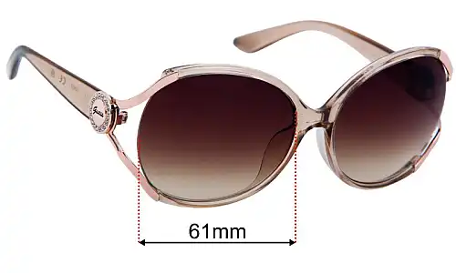 Guess GF6099 Lentes de Repuesto 61mm wide 