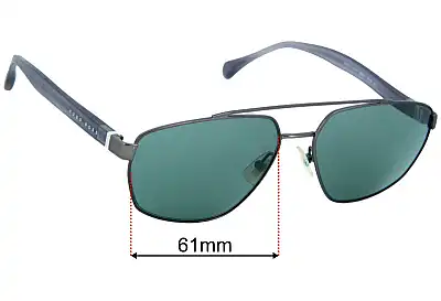 Hugo Boss 1118/S/IT Replacement Lenses 61mm wide 