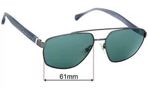 Hugo Boss 1118/S/IT Replacement Lenses 61mm wide 