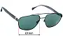 Hugo Boss 1118/S/IT Replacement Lenses 61mm wide 