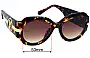 Louis Vuitton  Z1133E Verres de Remplacement 53mm wide 