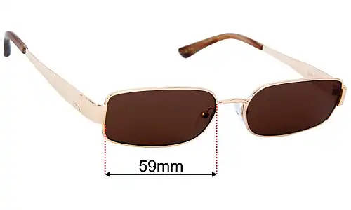 Luv Lou The Ryan Lentes de Repuesto 59mm wide 