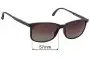 Sunglass Fix Replacement Lenses for Maui Jim MJ0672S Hulili - 57mm Wide 