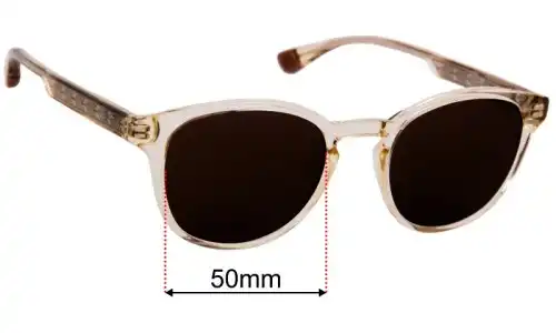 Maui Jim Mj636 HieHie Replacement Sunglass Lenses - 50mm Wide 
