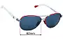 Sunglass Fix Replacement Lenses for Moncler ML 0241-H - 62mm Wide 