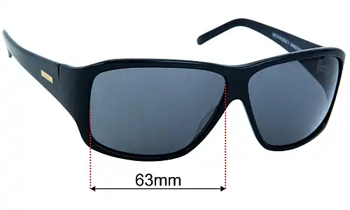 Morrissey Desire 63mm Replacement Sunglass Lenses  