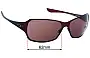 Sunglass Fix Replacement Lenses for Oakley Behave OO4003 - 62mm Wide 
