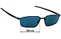 Sunglass Fix Replacement Lenses for Oakley OX3249 Extender - 56mm Wide 