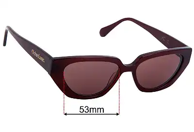 Ochre Lane Freya Cocoa Replacement Lenses 53mm wide 