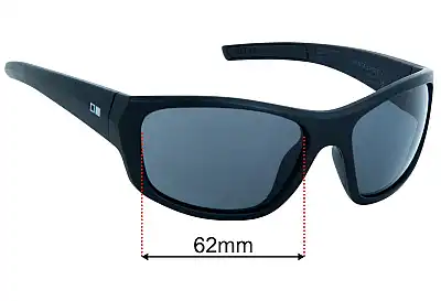 Otis Vanta Sport Replacement Lenses 62mm wide 